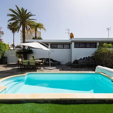 Сasa de vacaciones El Trebol De 4 Hojas, Junto Al Mar, Piscina Privada San Bartolomé